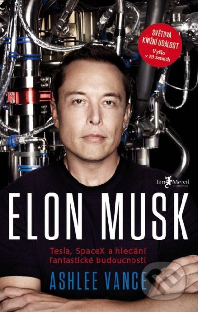 kniha Elon Musk