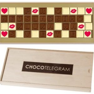 Personalizovaný dárek - čokoláda se vzkazem