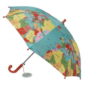 Dětský holový deštník Rex London World Map, ⌀ 70 cm