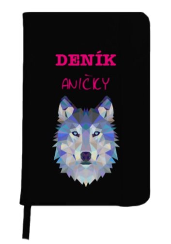 deníček s personalizovaným vzhledem